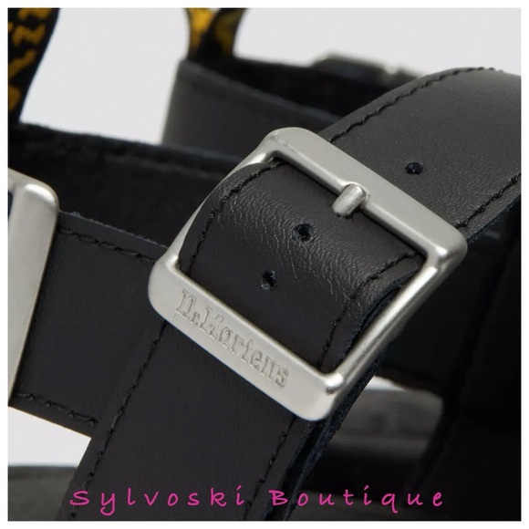 🔥 DR MARTENS AVRY HYDRO LEATHER STRAP SANDALS NWT - Picture 7 of 9